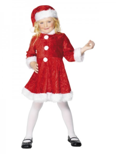 Mini Miss Santa Kinderkostüm