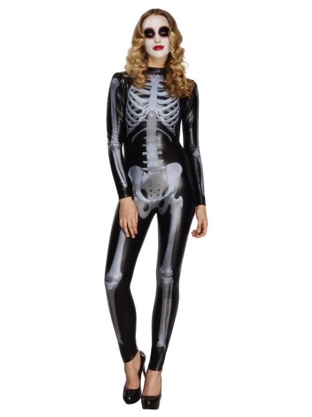 Kostüm Skelett, Overall