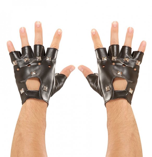Nieten-Handschuhe, 1 Paar