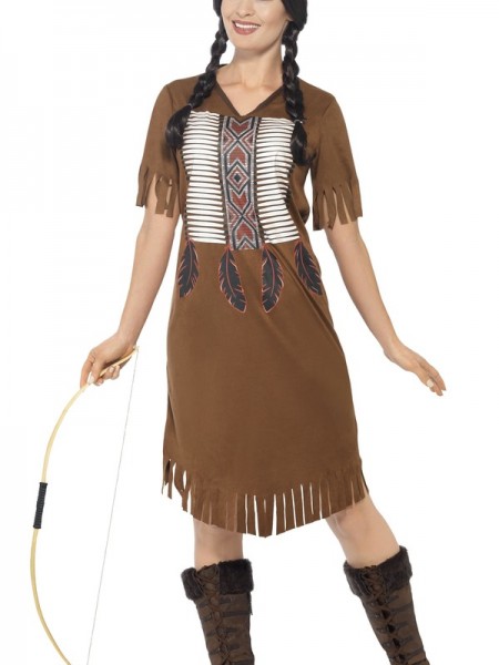Kostüm Indianische Kriegerin