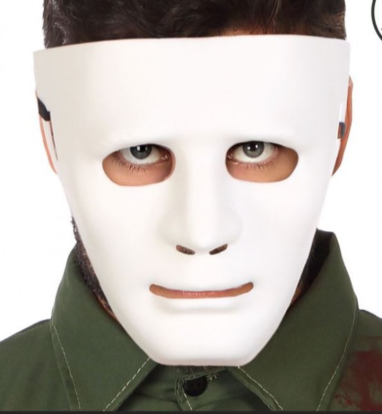 Maske Anonymus, weiss