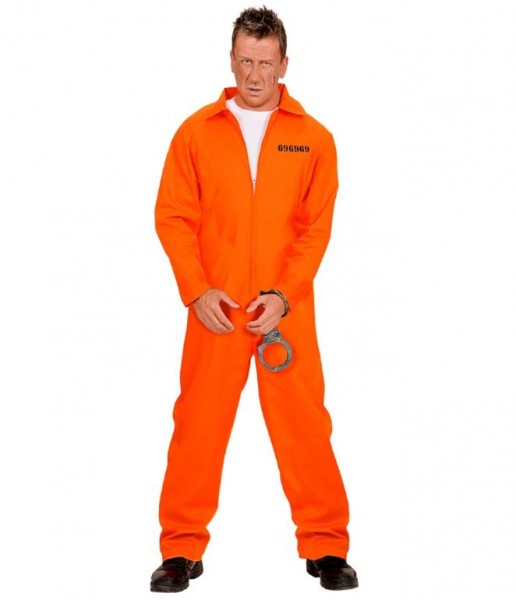 Kostüm Gefängnis-Insasse, orange
