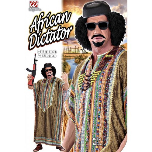Kostüm afrikanischer Diktator, Tunika, Grösse L/XL