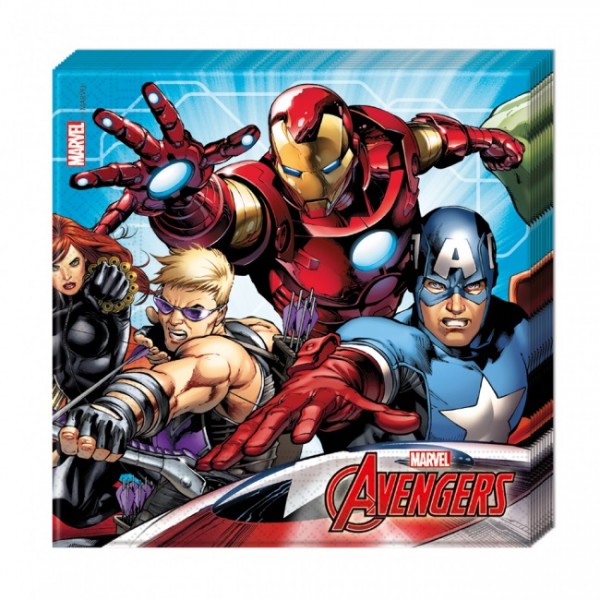 Avengers Servietten, 20 Stück