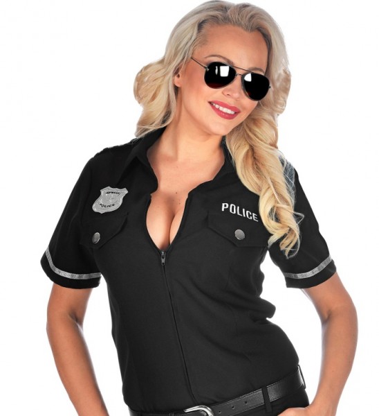Damenbluse Polizei Offizierin