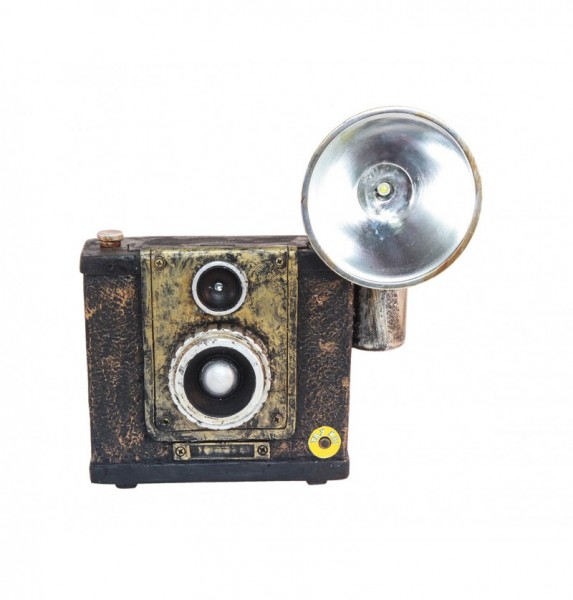 Heimgesuchte Kamera mit Licht und Sound, ca. 17 x 7 x 24 cm