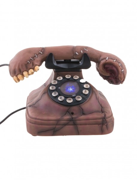 Gruseliges Hautfetzen-Telefon, ca. 22 x 16cm