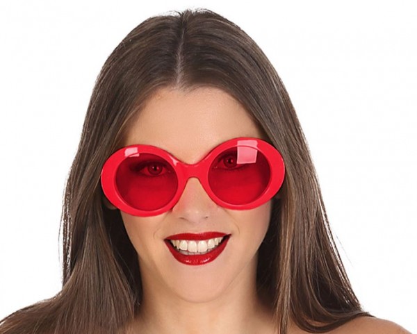 Hollywood Brille rot